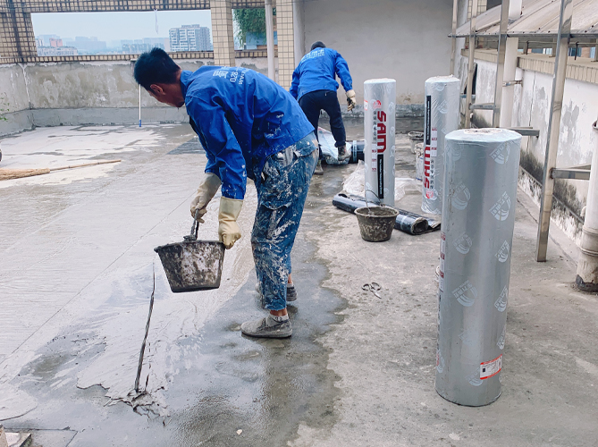 涼山彝族自治州小區屋頂防水改造翻新